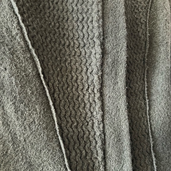 Anthropologie Sparrow | Hunter Green Wool Moto Jacket - Picture 5 of 6